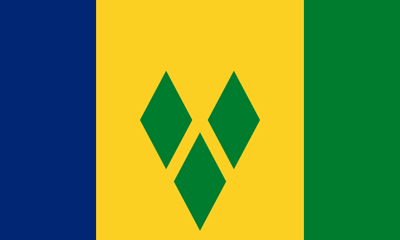 saint vincent and the grenadines Flag
